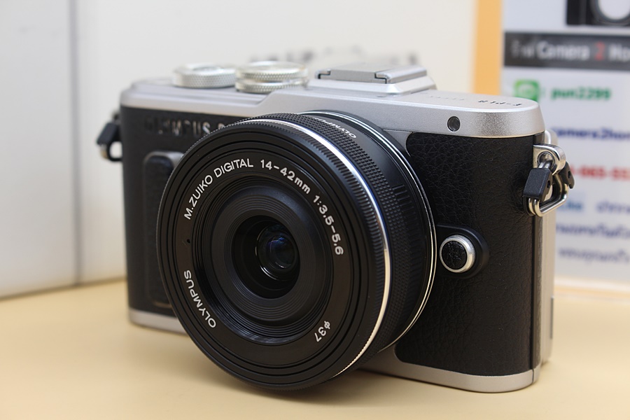 ขาย olympus pen E-PL8 + lens kit 14-42mm(สีดำ) อดีตประกันศูนย์ สภาพสวยใหม่ ชัตเตอร์ 4,203 เมนูไทย อุปกรณ์ครบกล่อง  อุปกรณ์และรายละเอียดของสินค้า 1.Body oly